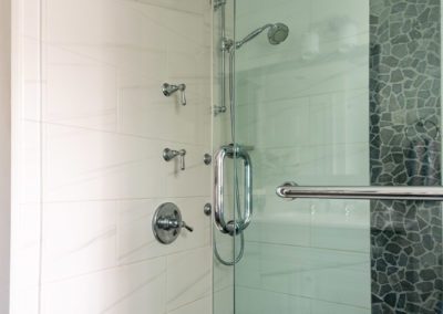 remodeled shower by Cutting Edge Design